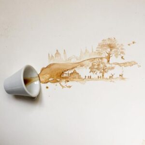 Dipingere con il caffè [Gudo Visconti]
